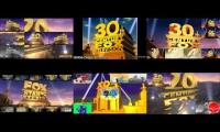 20th Century Fox Logo History Sparta Remix comparison -  Multiplier