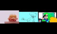 ALL OUR FOOD KEEPS BLOWING UP (Three in one)