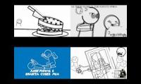 asdfmovie Sparta Cyber Remix Quadparison
