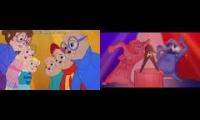 The Real Chipmunks movie vs Girls/Boys love rock and roll