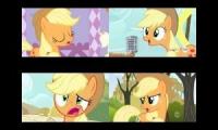Thumbnail of [Request] Applejack Sparta Remix Quadparison