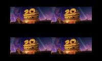 MY LOUD 20TH CENTURY FOX QUADPARISON