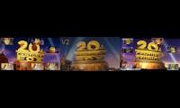 20th Century Fox Logo History Sparta Remix comparison -  Multiplier