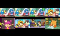 BABYBUS VS HIHIPUFFYAMIYUMI VS SPECIAL AGENT OSO VS TIMOTHY GOES TO SCHOOL