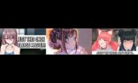 Thumbnail of Three asmr at the same time