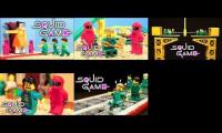 Squid Game All 6 Games At Same Time Version Lego