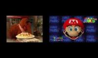 Italian meatball blast, mario and snuffy bash it up bash it up