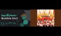 Thumbnail of Bubble-sort with Hungarian folk dance AND RAMMSTEIN