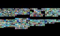 10 Seasons of SpongeBob SquarePants (413 episodes at the same time)