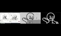 asdfmovie3 I am punching your salad Sparta DrLasp Remix Quadparison