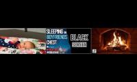 Thumbnail of Sleeping with family (rain, breathing, fireplace)