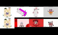 numberblocks band quaters mashup