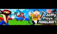 Disney+ Scenes #8 Mario and Jeffy Play Minecraft