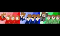 Mashup Just A Bit Crazy - Tord Vs Tom Vs Edd