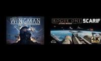 Star Wars: Rogue One - Battle of Scarif but its Project Wingman Original Soundtrack - Showdown