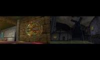 Zelda Clock and Rain Mashup