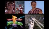 Mighty morphin power rangers opening theme quadparison