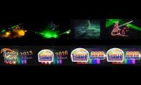 All Darien Lake Laser Shows Played At Once