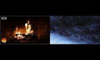 Bonfire plus raining for Streaming