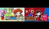 Remix 10 MASHUP Updated!(Super Mario Run + Originals + Tater-Tot Tunes) - Rhythm Heaven Custom Remix