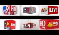 telugu news channels, live coverage followups
