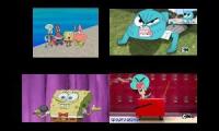 [Request] Sparta Venom Remix Quadparison (SpongeBob vs. Gumball)