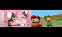 Talking Tom Vs Super Mario Sparta Comparison 1