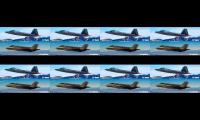 Best of F-22 Raptor and F-35A - Cockpit View,Refueling, Long & Short Range Strafing