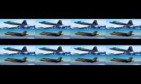 Thumbnail of Best of F-22 Raptor and F-35A - Cockpit View,Refueling, Long & Short Range Strafing