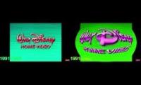 Versions of Walt Disney Home Video Logos (1991-2001) in G Major 25