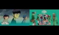 Gorillaz - The Lost Chord (Live Visual Mashup w/ Live From Kong Audio)
