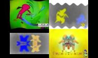 Noggin And Nick Jr Logo Collection  In Quadparison 4