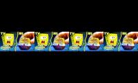 Spongebob groaning and angry
