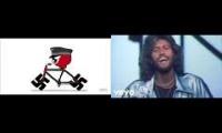 Nazi Germany riding on a bike with Bee Gees - Stayin Alive