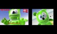 The Gummy Bear Song English VS. Old Danish