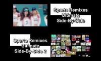 (reupload) sparta remix super ultamate side by side