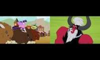 [MLP - Twilight Kingdom] THE END OF THE WORLD! SPARTA REMIX COMPARISON