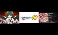 nuclear fusion dojo touhou (pause rightmost video once)