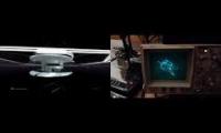 Thumbnail of Autechre - Gantz Graf / Oscilloscope version side by side