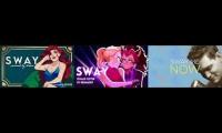 Sway; Michael Buble, Annapantsu, Reinaery (I recommend only listening to two at once)