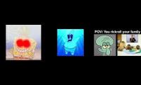 Spongebob And Patrick Becoming Canny (Added More) Squidward