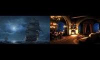 Thumbnail of Rain at the castle by the sea