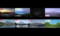 Mount Fuji Live View [select 1:: from the Fuji Five Lakes Area & Mt. FUJI Summit]
