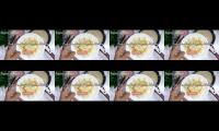 Resep cream soup yang simple ala  restourant beserta potongan roti garing