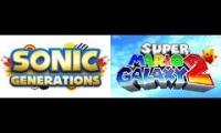 Hightails Rooftop Run (Sonic Unleashed x Super Mario Galaxy 2) (Fixed)