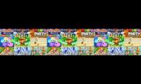 MARIO PARTY SUPERSTARS. All minigames. Last 3 parts playing at once.