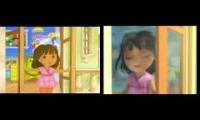 Dora Explorer Girls Comparision (2d vs 3d versions)
