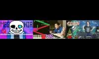Rush Megalovania vs Crazy Finger vs The8BitDrummer