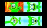 Gummy Bear Song HD (Four Neon Versions at Once)