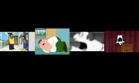 peter and joe and cleveland and brian crying
